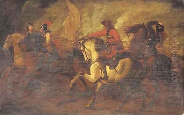 A cavalry skirmish 8 - view 1