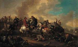 A cavalry skirmish 9