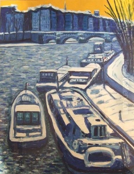 Peniches Sous La Neige - view 1