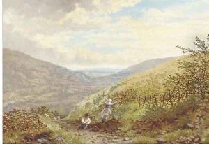 The young berry-pickers by Henry Cheadle