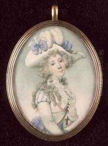Miniature of an Unknown Woman by Richard Crosse