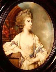 Portrait of Sarah Siddons 1755-1831 by Richard Crosse