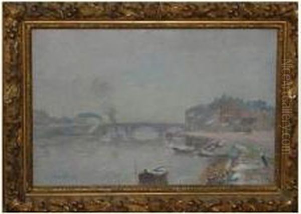 Vue De L'oise A Compiegne. - view 1