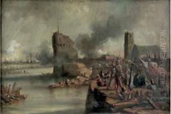Prise Du Havre Par Le Connetable
 De Montmorency, Le Roi Et Le Prince De Conde, Le 26 Juillet 1565 - view 1