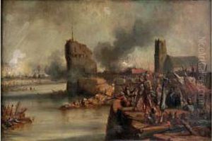 Prise Du Havre Par Le Connetable
 De Montmorency, Le Roi Et Le Prince De Conde Le 26 Juillet 1565.