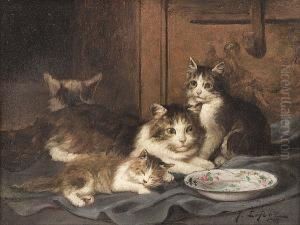 Kittens by Jules Le Roy