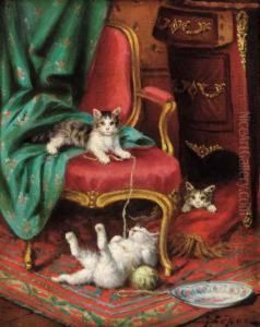 The Playful Cats by Jules Le Roy