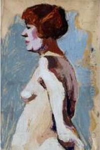 Nu Aux Cheveux Roux by Maurice Le Scouezec