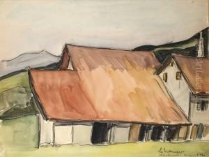 La Ferme by Maurice Le Scouezec