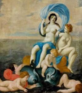 Triomphe D'amphitrite by Eustache Le Sueur