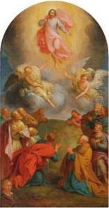 The Ascension Ofchrist by Eustache Le Sueur