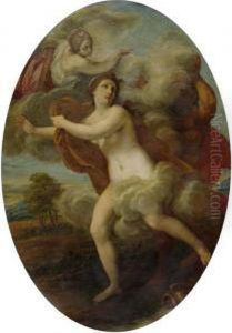 Mythologische Szene. by Eustache Le Sueur