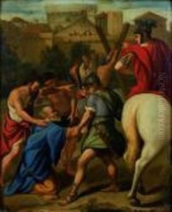 Le Martyre De Saint Andre by Eustache Le Sueur