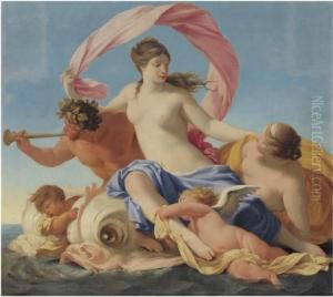 The Triumph Of Galatea by Eustache Le Sueur