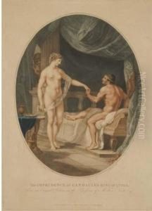 The Imprudence Of Candaules King Of Lydia Par Joseph Strutt The Imprudence Of Candaules King Of Lydia Par Joseph Strutt