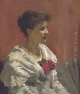 Portrait of a lady by John da Costa