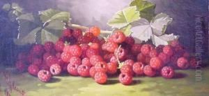 Still Life With Raspberries Still Life With Raspberries