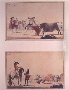 The Bullfight 3 by Antonio Carnicero Y Mancio