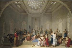 A Female Turkish Bath Or Hammam