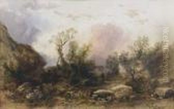 Personnage Au Milieu Des Roches - view 1