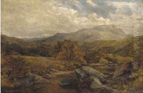 On the Llugwy, North Wales - view 1