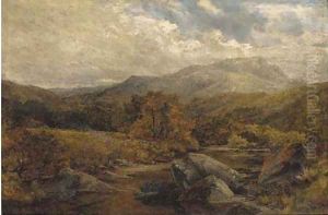 On the Llugwy, North Wales by James Callowhill