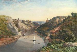 Clifton Gorge, Avon by James Jackson Curnock