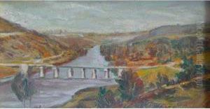 Lacreuse Au Pont Des Piles by Maurice Leblanc