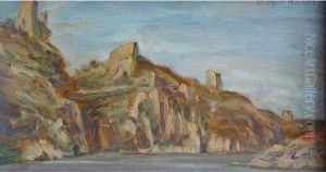 ruines De Crozant by Maurice Leblanc