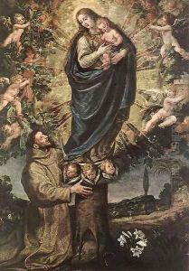 Vision of St Francis of Assisi by Vicente Carducho