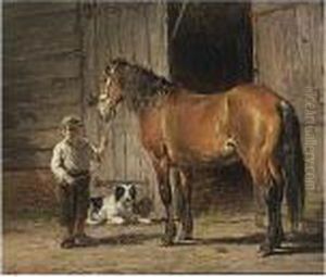 Little Boy With A Horse