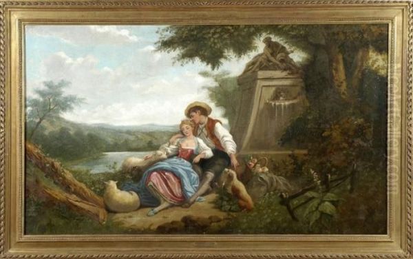 Landscape With Shepherd And Shepherdess - view 1