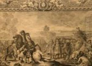 Siege De Douay 1667... by Sebastien Jacques Leclerc Des Gobelins