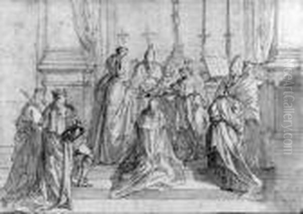 The Coronation Of King Louis Xiv - view 1