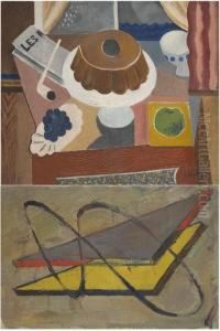 "le Gouter" Et "composition" by Victor Leclercq