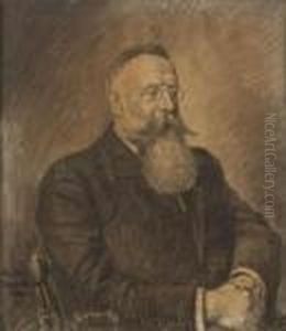 Portrait Masculin by Emile Lecomte