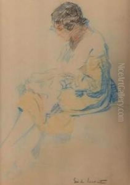 Sans Titre [femme Assise] - view 1