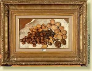Nature Morte Aux Noix by Emile Lecomte
