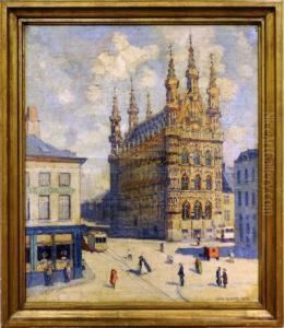 [place De L'hotel De Ville A Louvain]