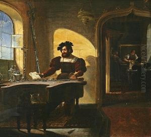 Discovery Of The Etching - view 1