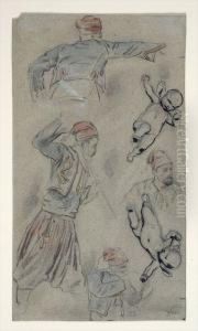 Studies Of Zouaves &amp; Putti