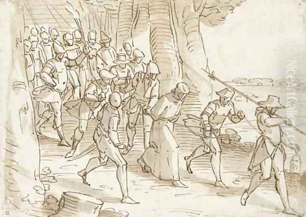 Christ on the way to Calvary - view 1