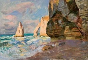 Les Falaises A Etretat