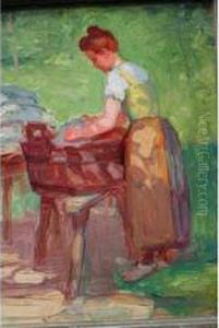 La Lessive by Raymond Louis Lecourt