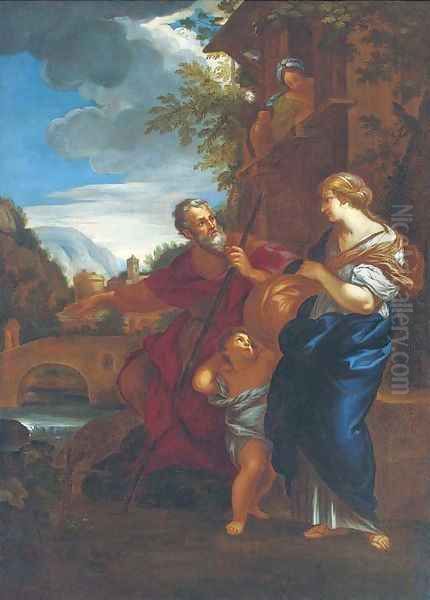 The Flight into Egypt - view 1