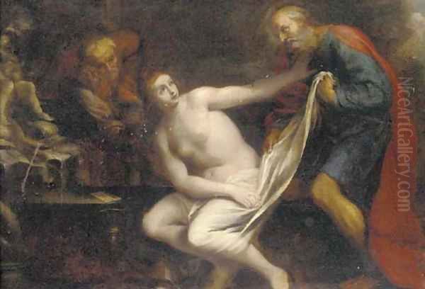 Susanna and the Elders - view 1