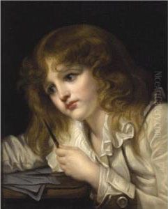 The Young Mathematician by Jeanne-Philiberte Ledoux