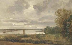 River Deben, near Woodbridge by Thomas Churchyard