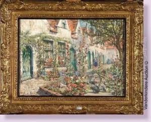 Maisons De Dieu A Bruges by Paul Leduc