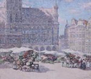 'grand' Place De Bruxelles Au 15 Aout'